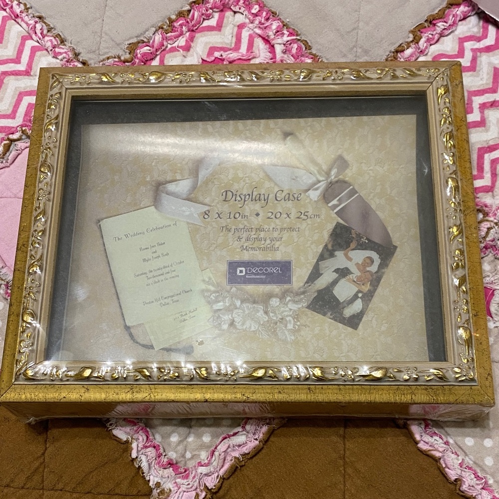 Coro Gold and Silver Display Frame